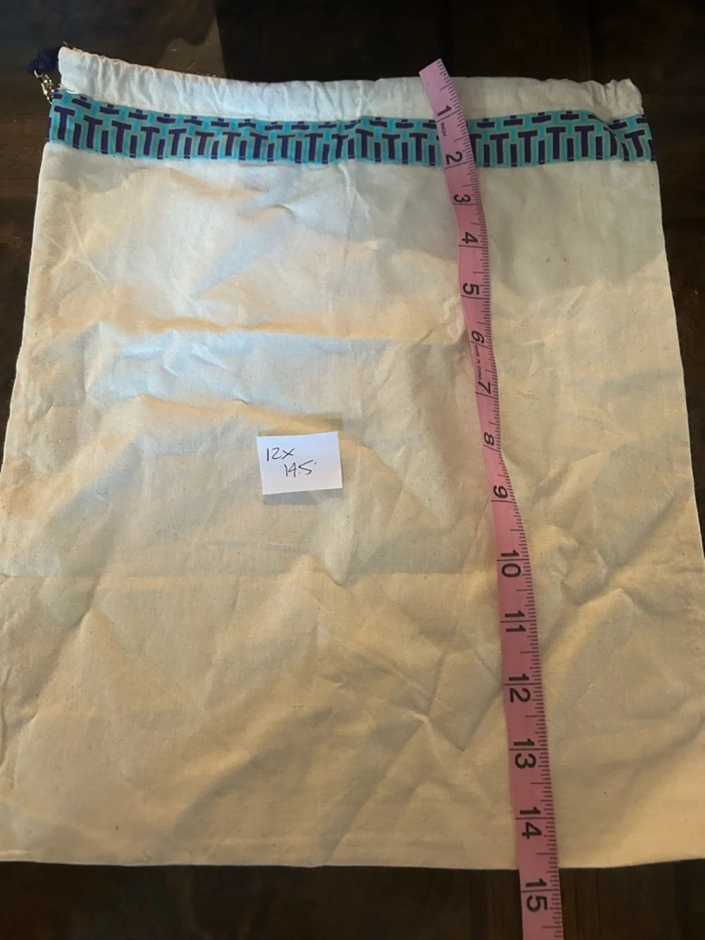 Tory Burch Dust Bag 12x 14.5
